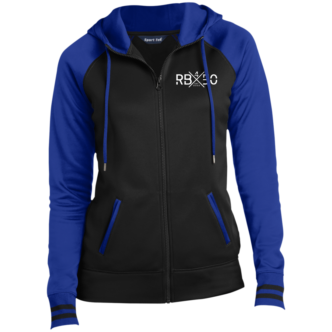 RB450 Ladies' Sport-Wick® Full-Zip Hooded Jacket