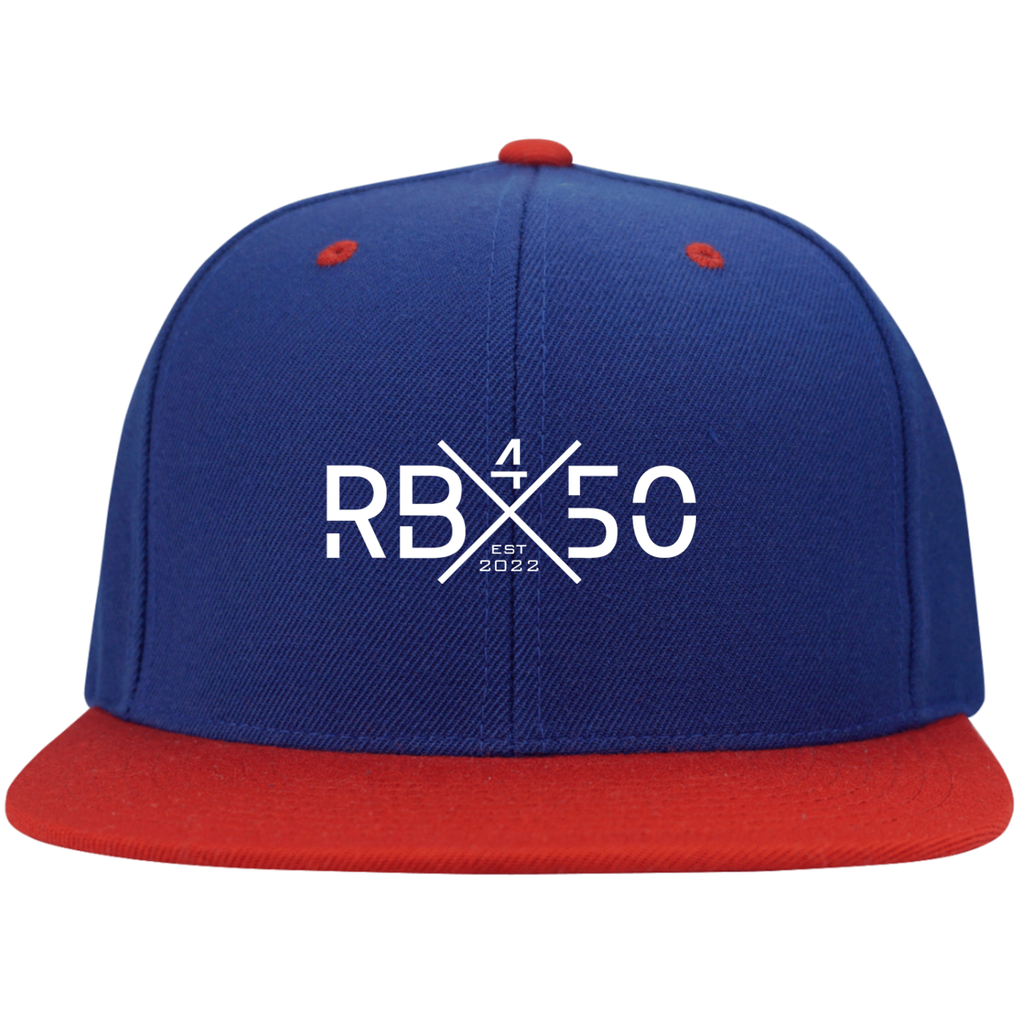 RB450 Flat Bill High-Profile Snapback Hat