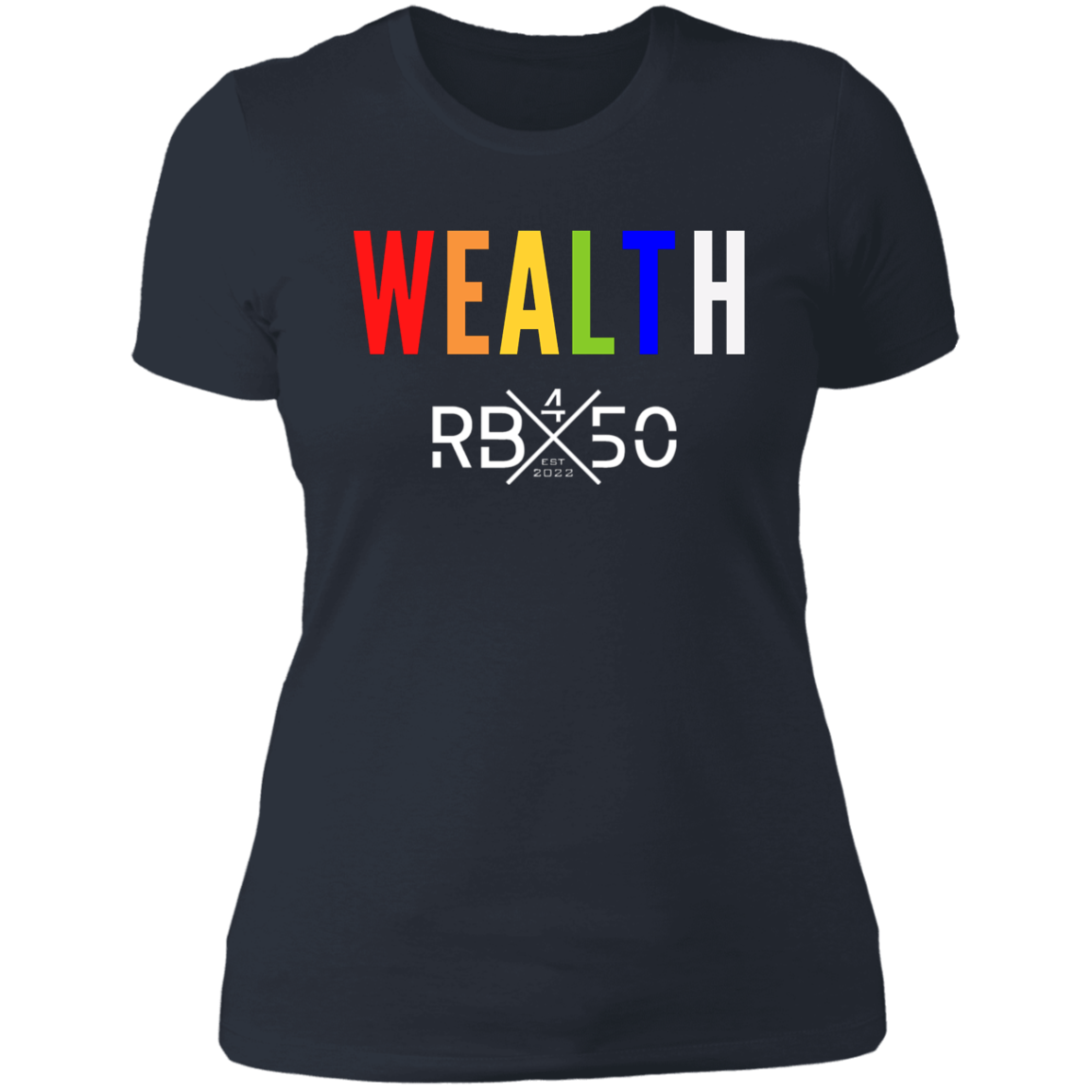 RB450 WEALTH Ladies' Boyfriend T-Shirt