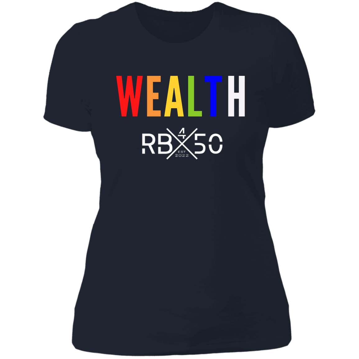 RB450 WEALTH Ladies' Boyfriend T-Shirt