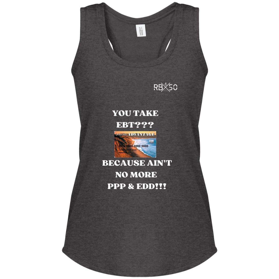RB450 EBT Women's Perfect Tri Racerback Tank