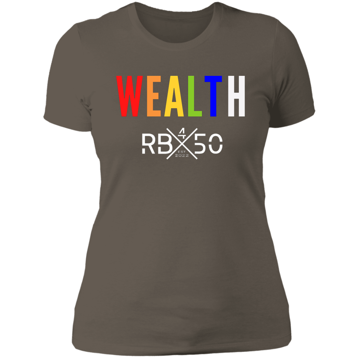 RB450 WEALTH Ladies' Boyfriend T-Shirt