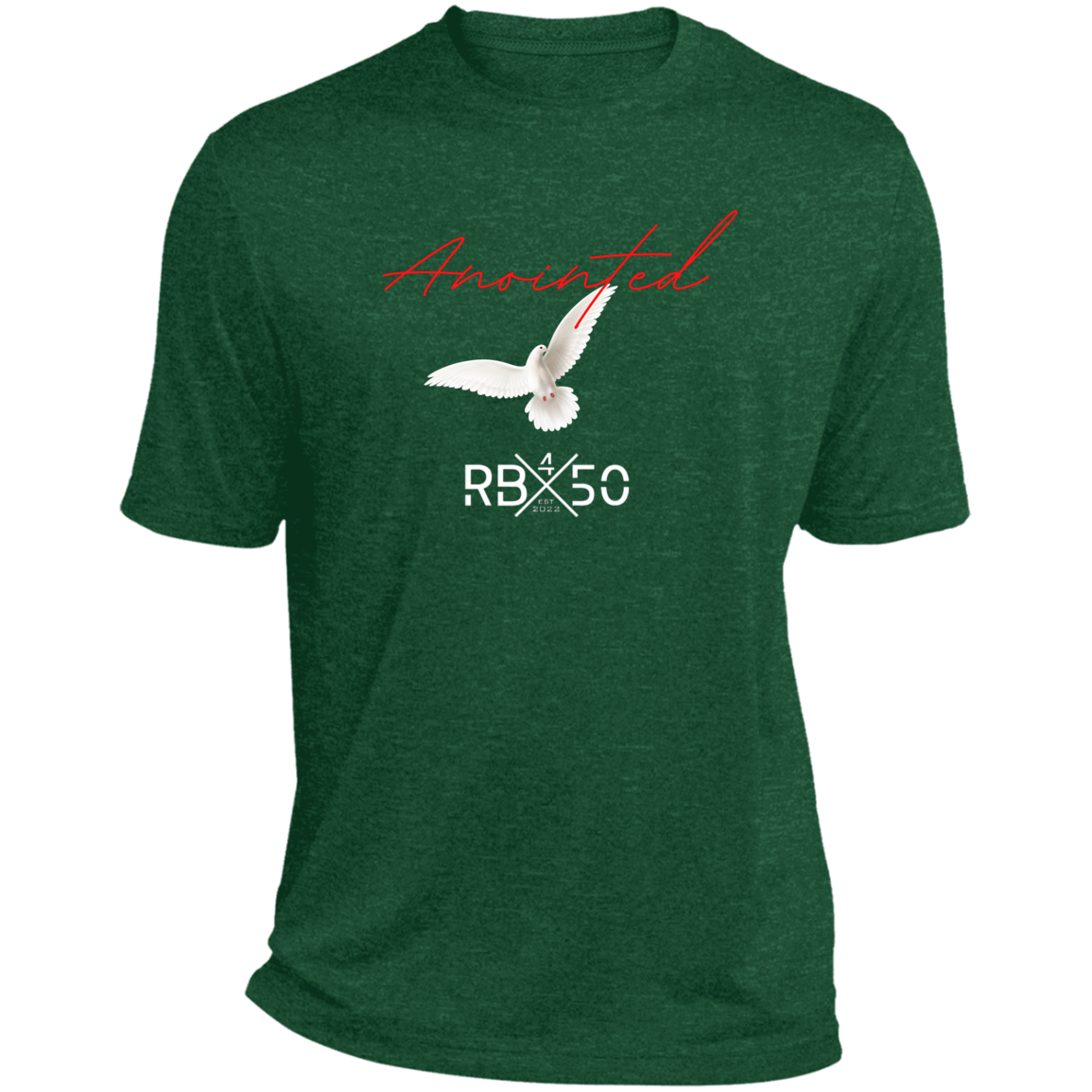 RB450 ANTD Heather Performance Tee