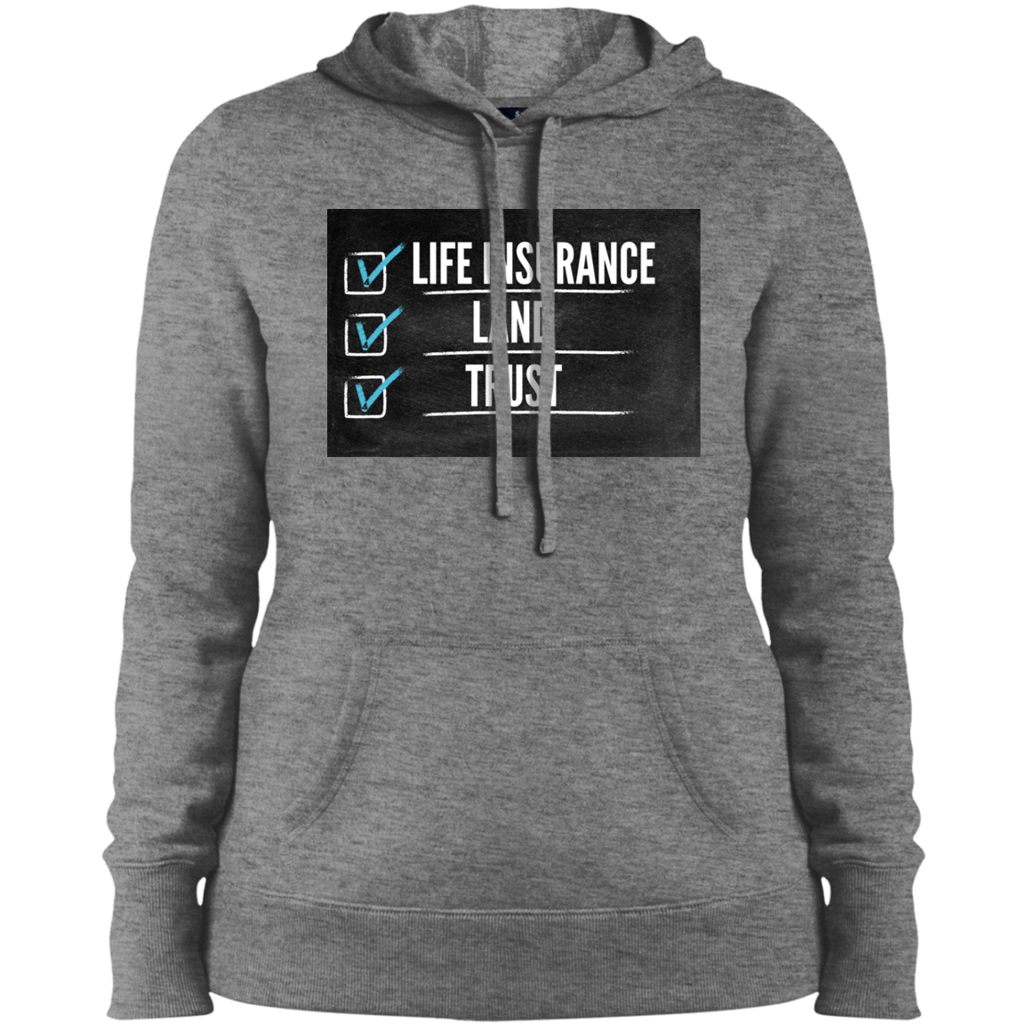 RB450 CHECKLIST Ladies' Pullover Hooded Sweatshirt