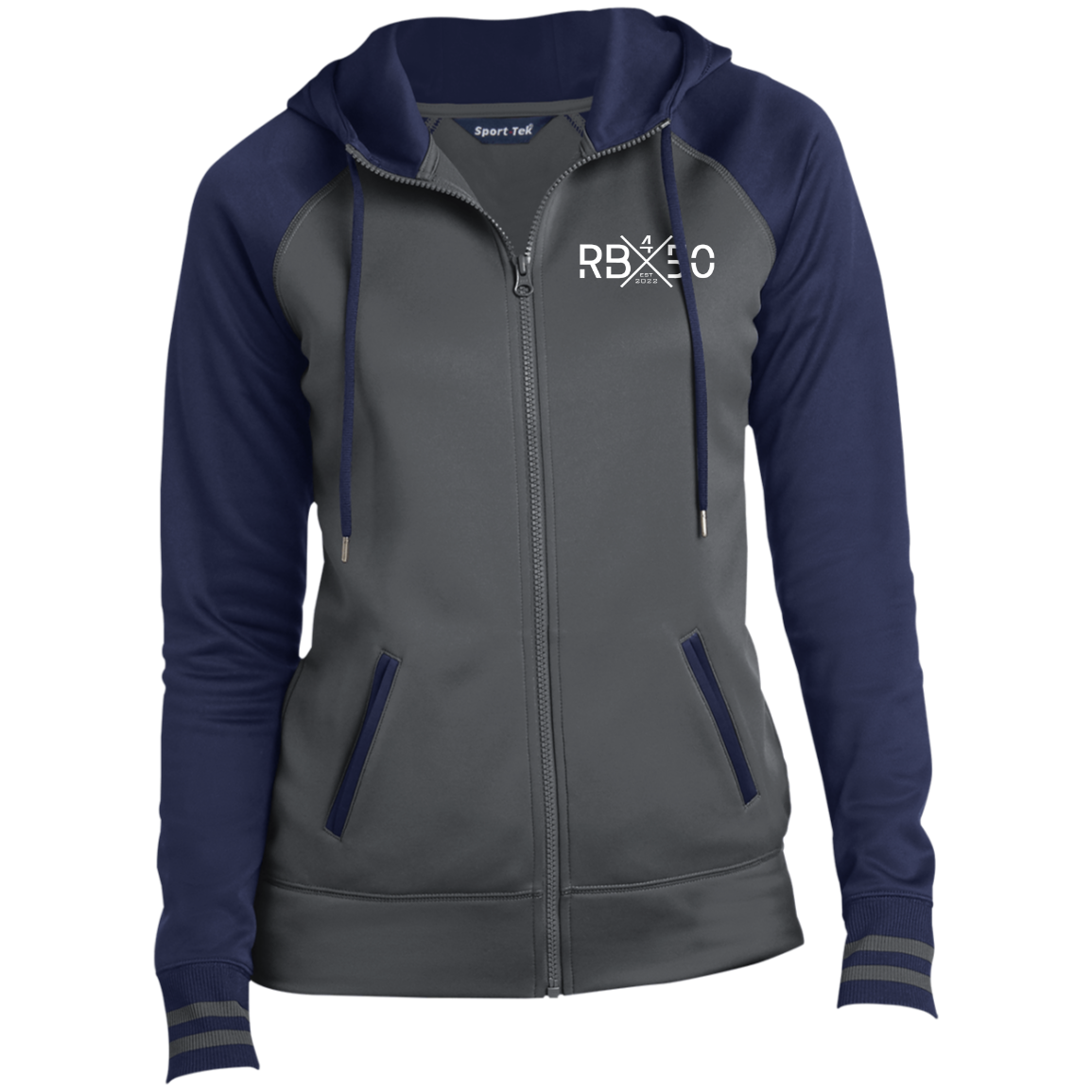 RB450 Ladies' Sport-Wick® Full-Zip Hooded Jacket