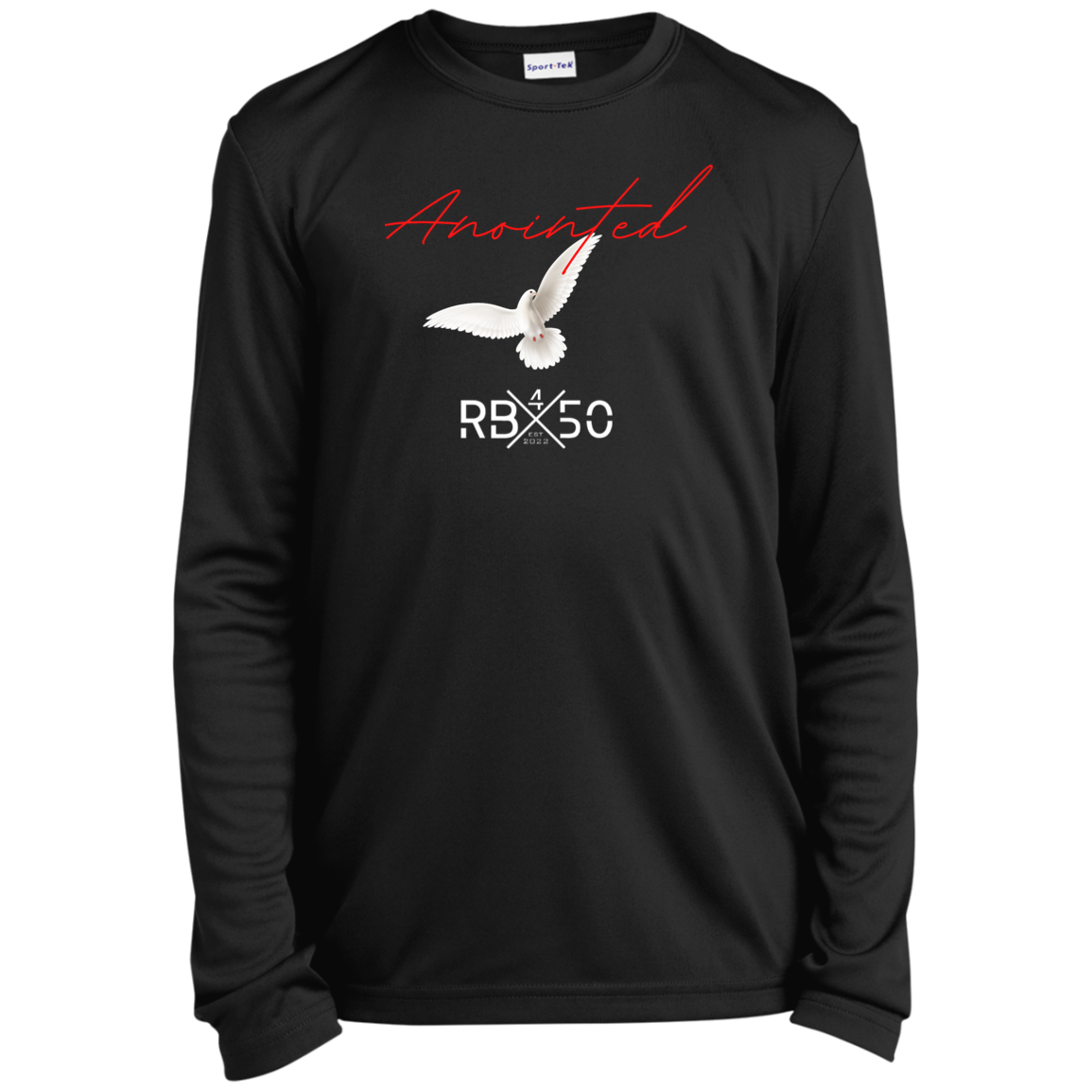 RB450 ANTD Youth Long Sleeve Performance Tee