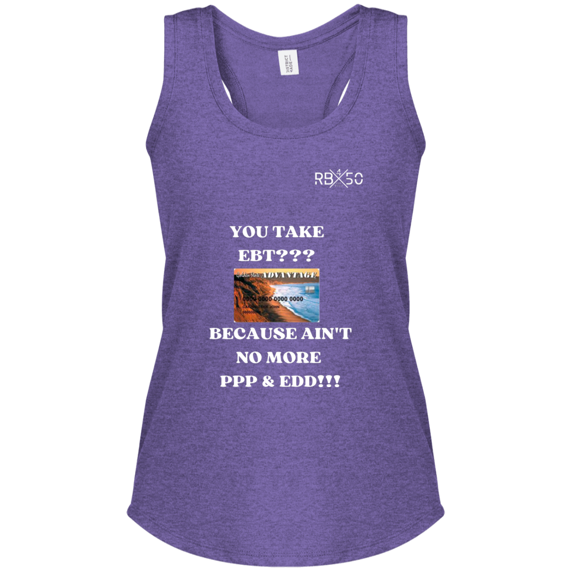 RB450 EBT Women's Perfect Tri Racerback Tank