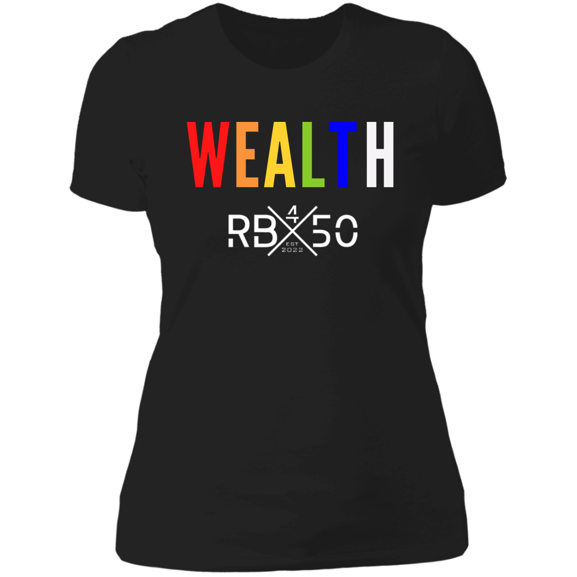 RB450 WEALTH Ladies' Boyfriend T-Shirt