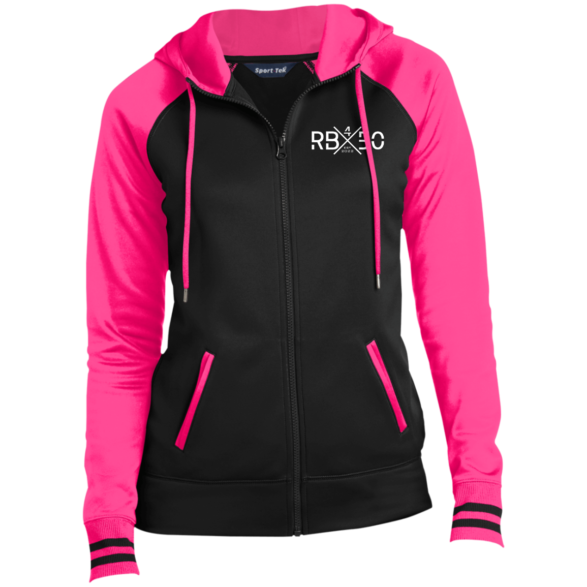 RB450 Ladies' Sport-Wick® Full-Zip Hooded Jacket