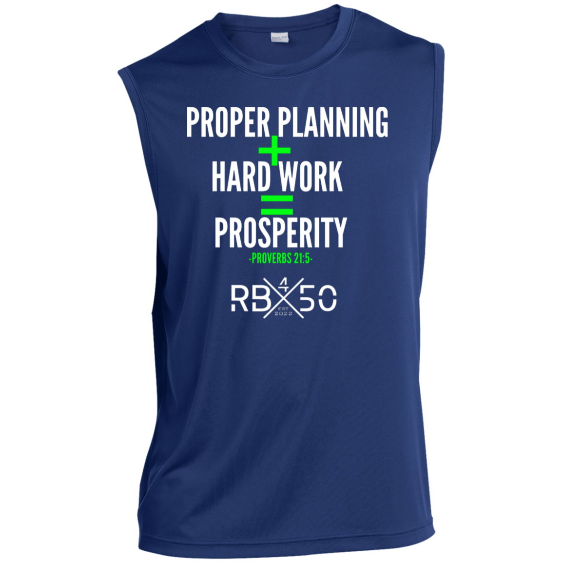 RB450 PROSPER-W Men’s Sleeveless Performance Tee