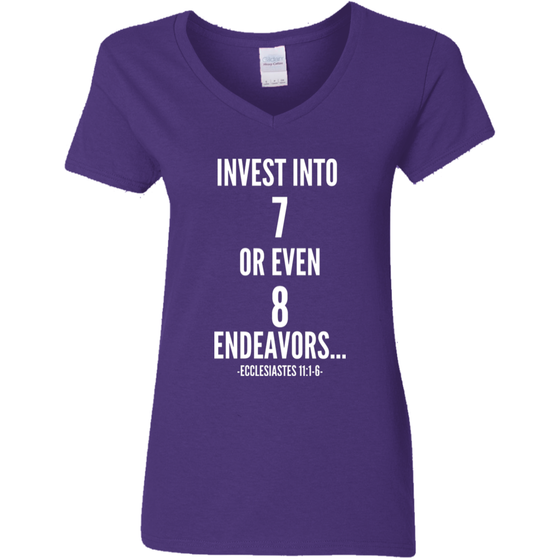RB450 Ladies' INVEST 5.3 oz. V-Neck T-Shirt