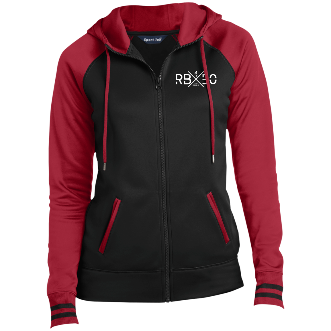RB450 Ladies' Sport-Wick® Full-Zip Hooded Jacket