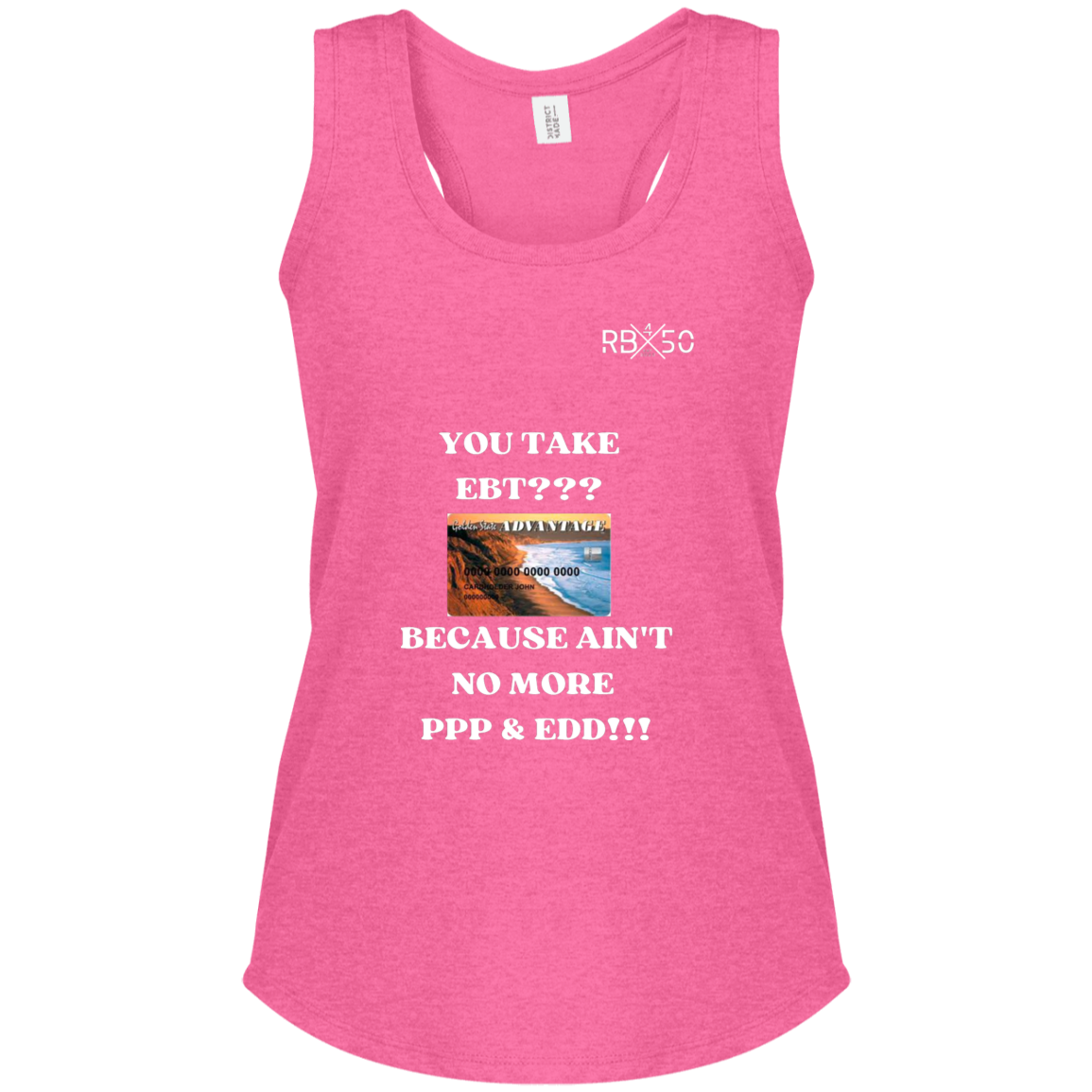 RB450 EBT Women's Perfect Tri Racerback Tank