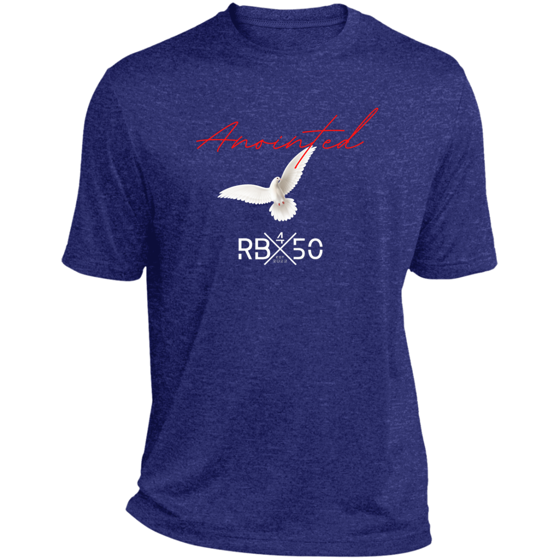 RB450 ANTD Heather Performance Tee