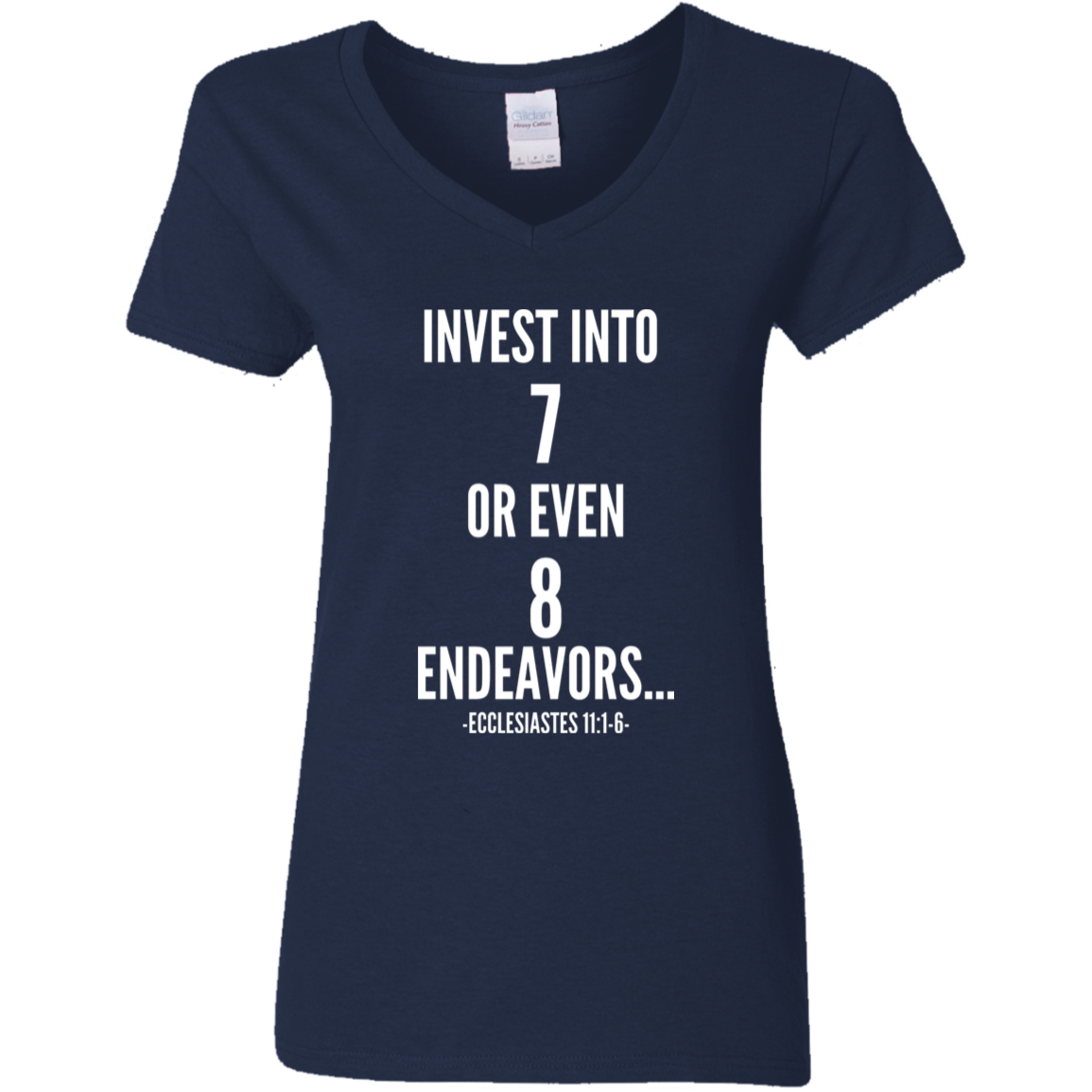 RB450 Ladies' INVEST 5.3 oz. V-Neck T-Shirt
