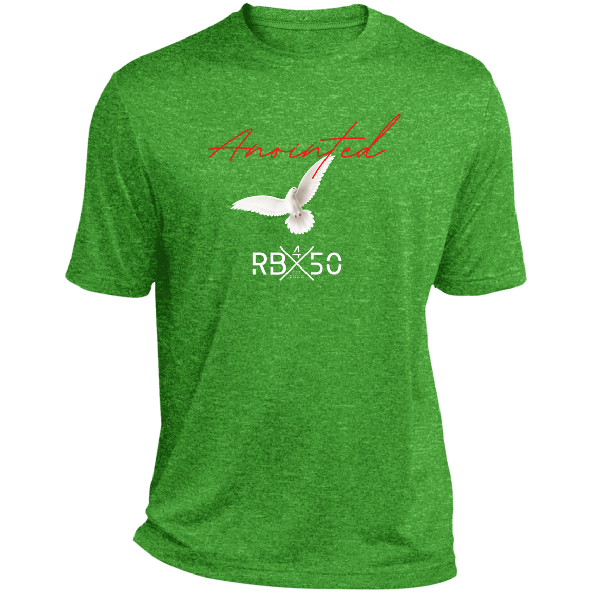 RB450 ANTD Heather Performance Tee