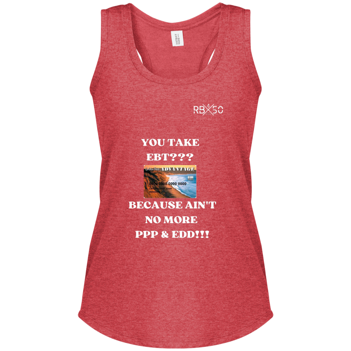 RB450 EBT Women's Perfect Tri Racerback Tank