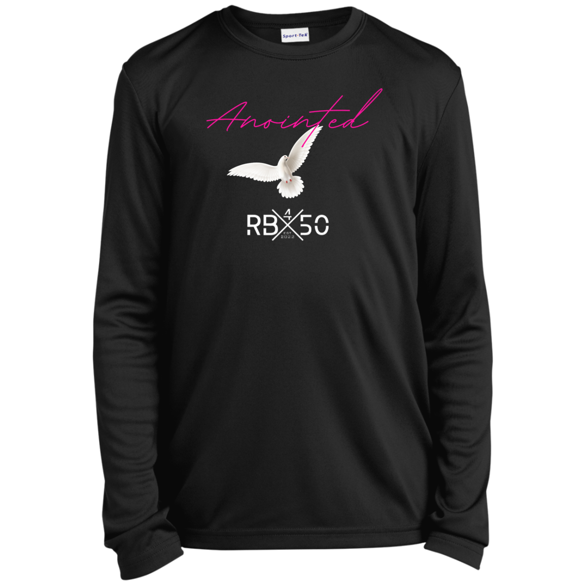 RB450 ANTD-P Youth Long Sleeve Performance Tee
