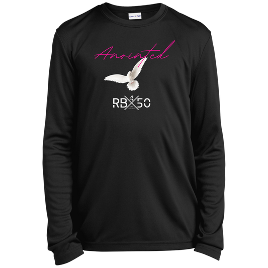 RB450 ANTD-P Youth Long Sleeve Performance Tee