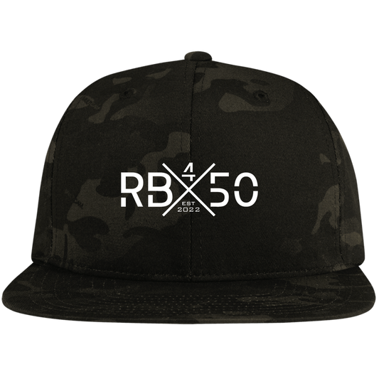 RB450 Flat Bill High-Profile Snapback Hat