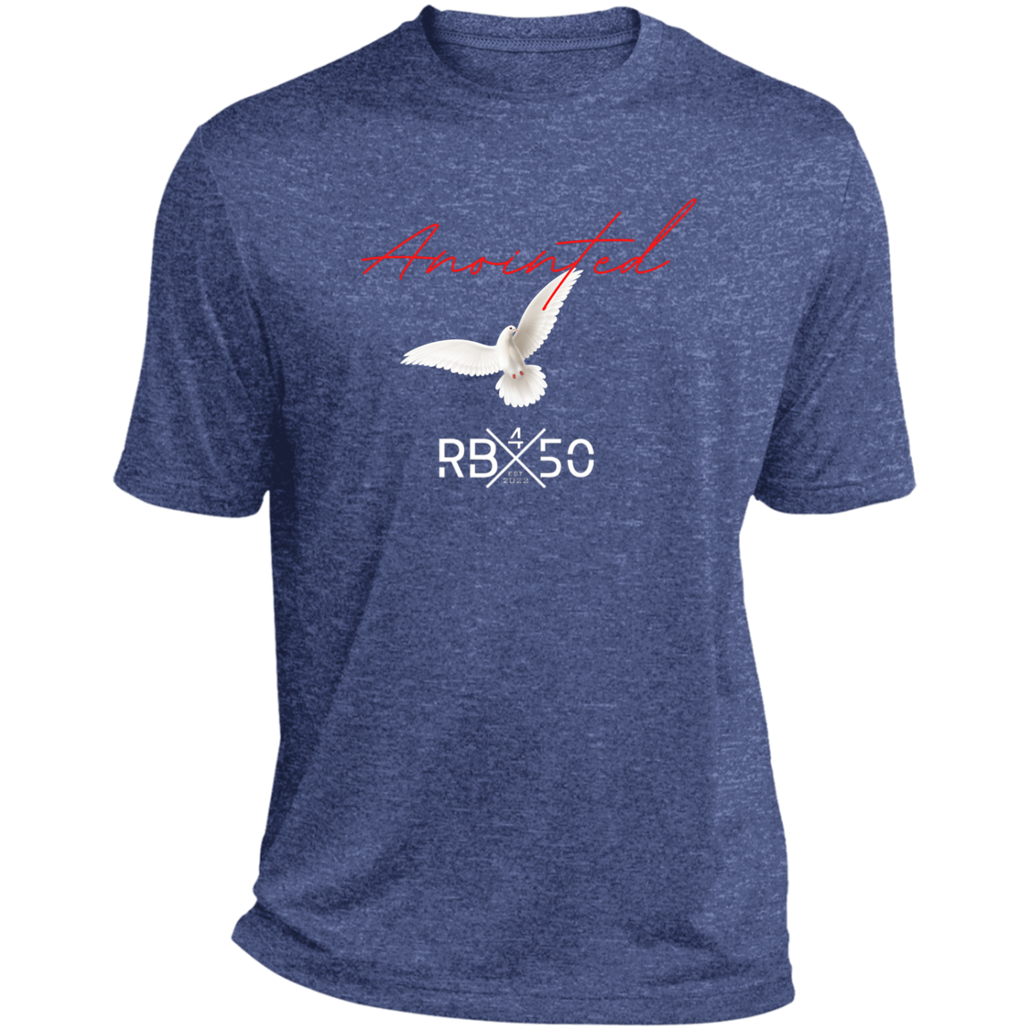 RB450 ANTD Heather Performance Tee