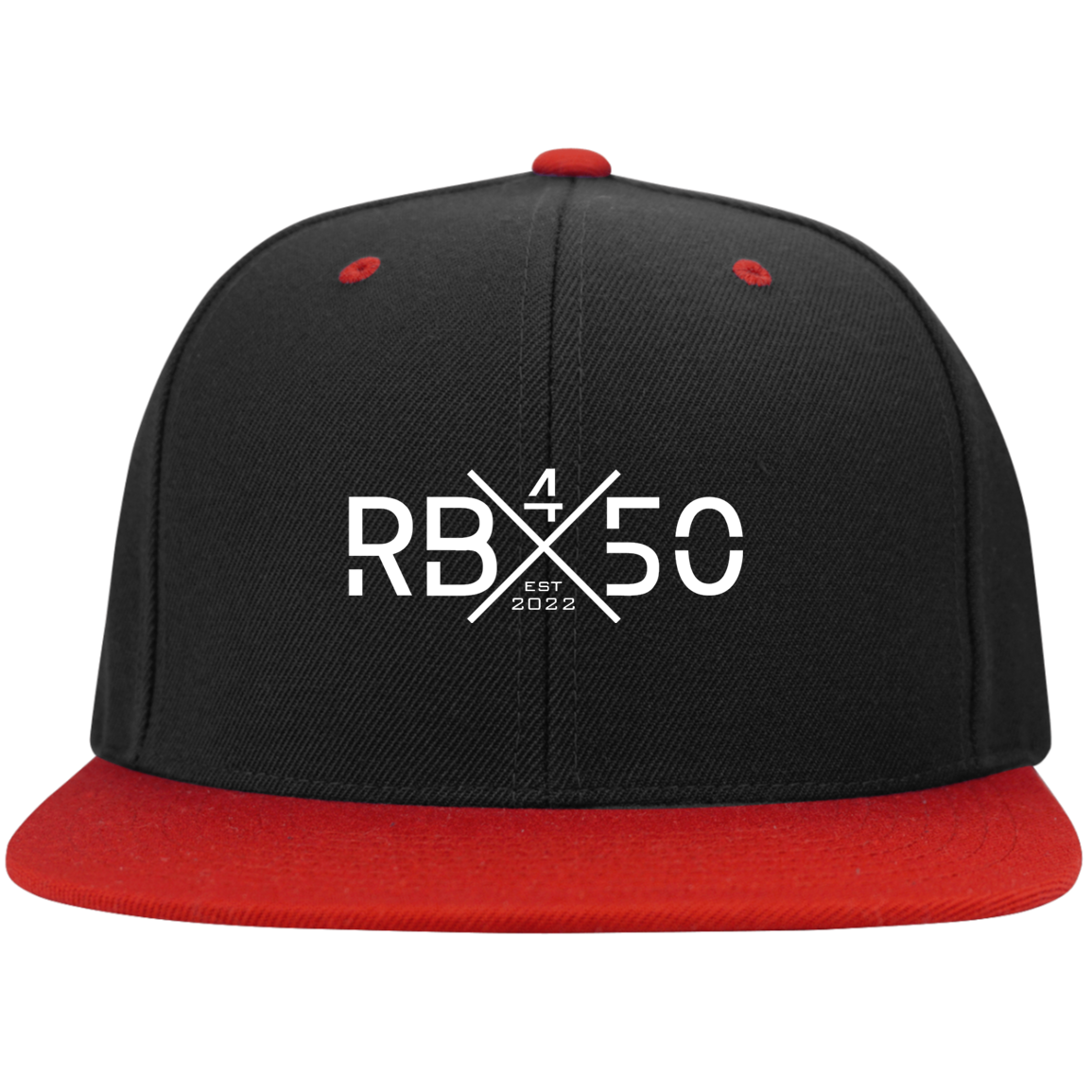 RB450 Flat Bill High-Profile Snapback Hat