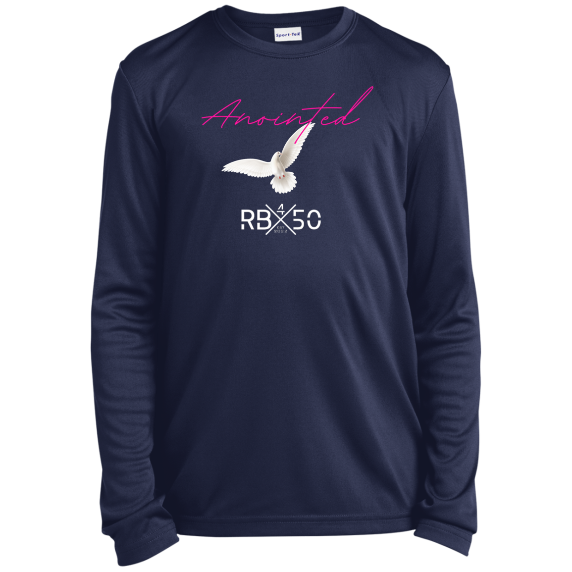 RB450 ANTD-P Youth Long Sleeve Performance Tee