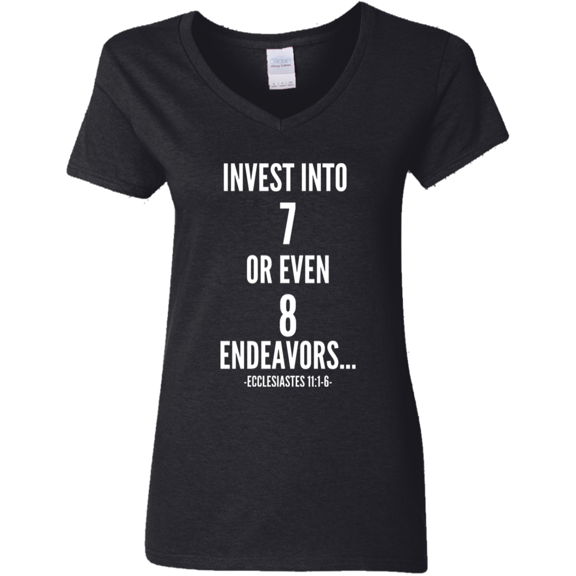 RB450 Ladies' INVEST 5.3 oz. V-Neck T-Shirt