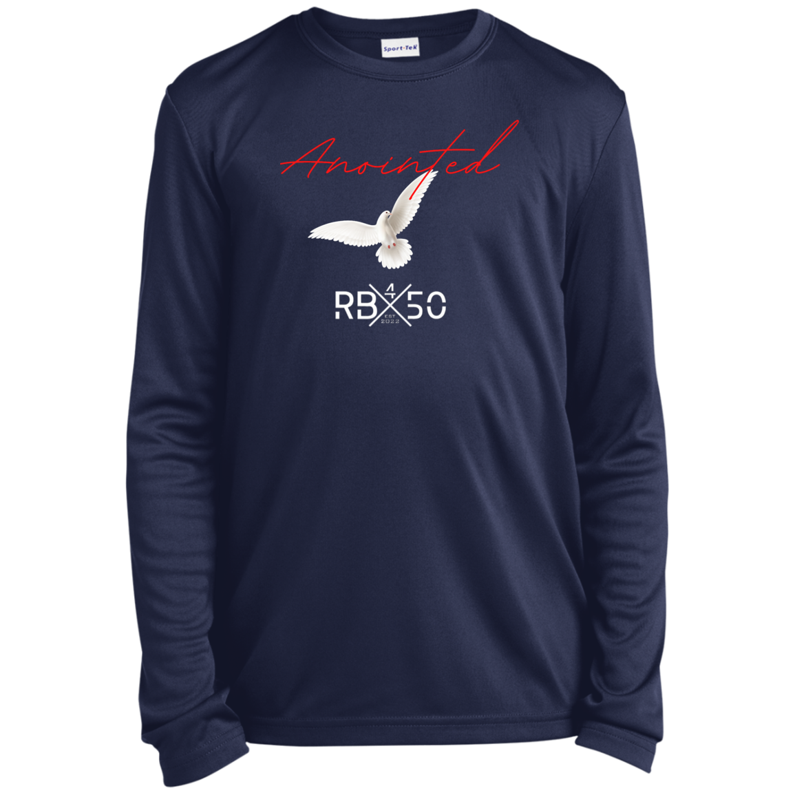 RB450 ANTD Youth Long Sleeve Performance Tee