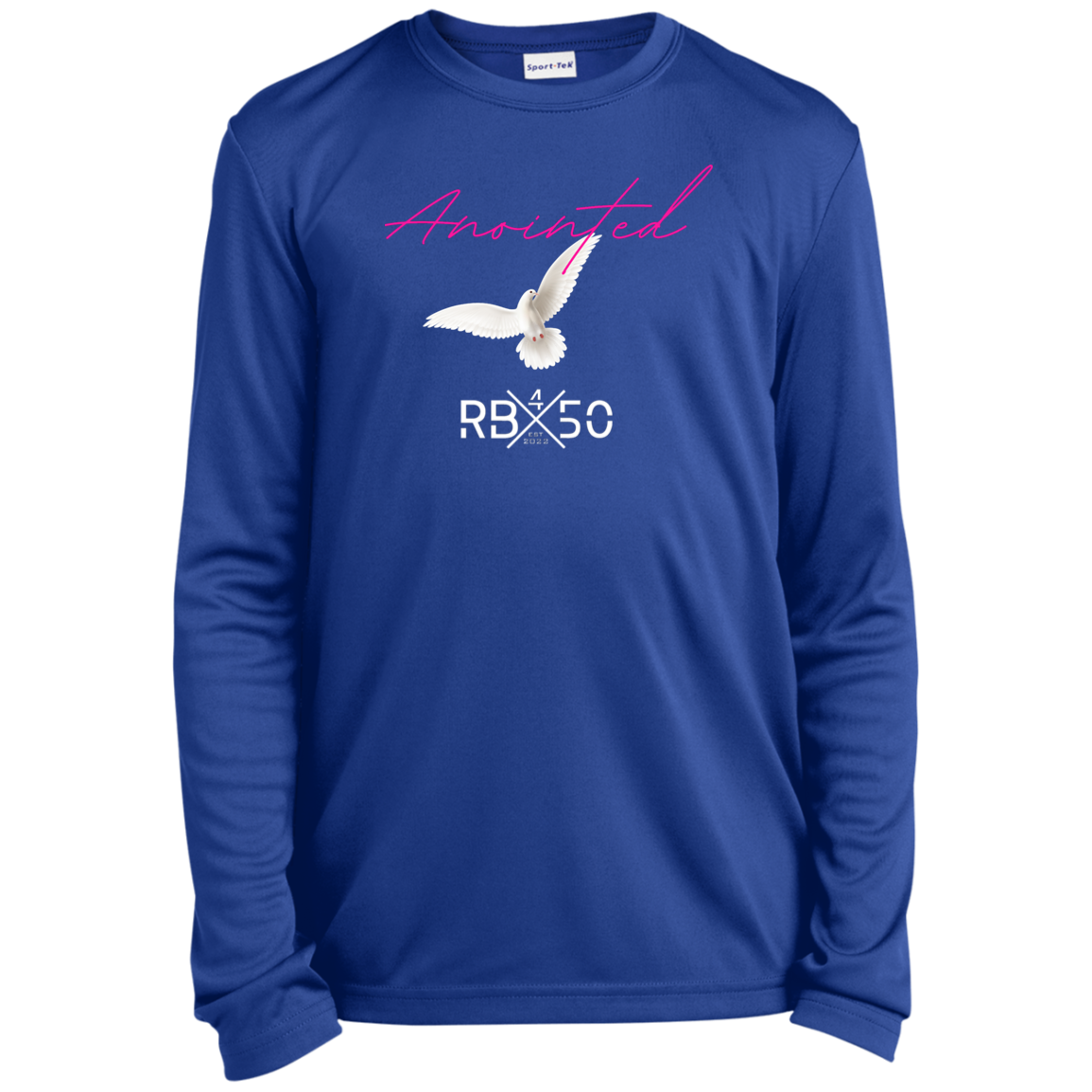 RB450 ANTD-P Youth Long Sleeve Performance Tee