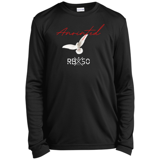 RB450 ANTD Youth Long Sleeve Performance Tee